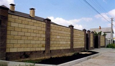 Забор из бессера